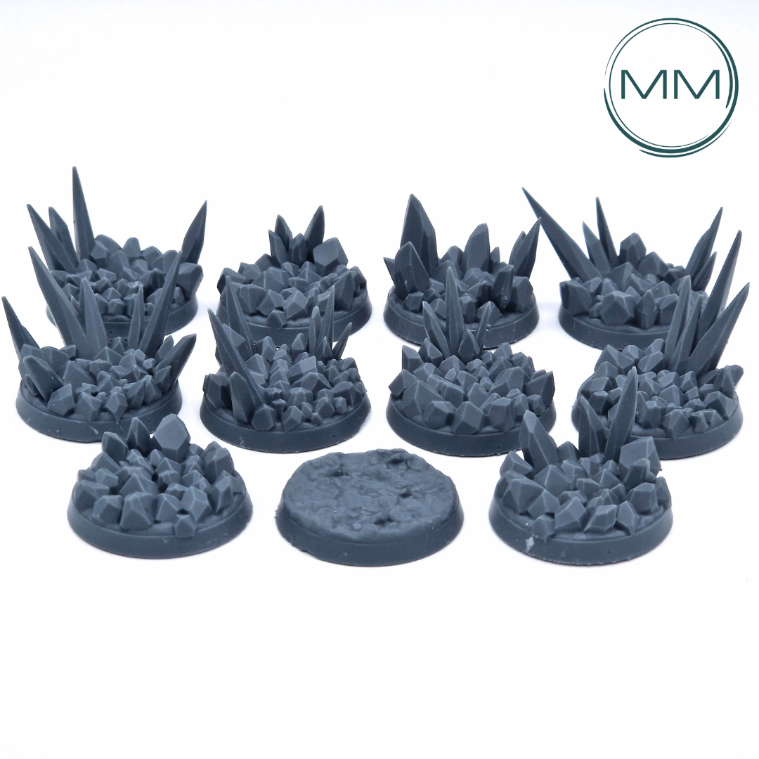 32 mm Kristallsockel - 10x