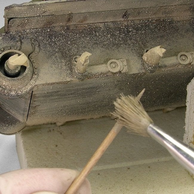 Splatter Effects Accumulated Dust