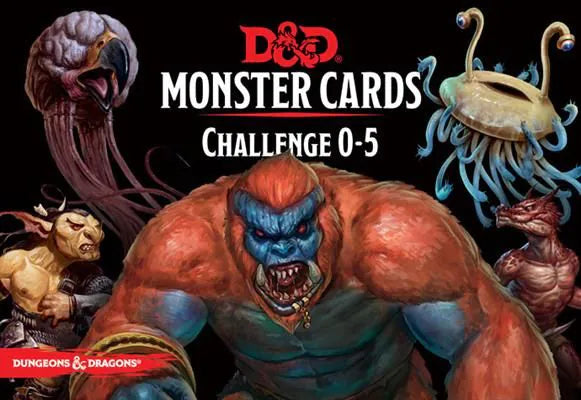 D&D Monster Deck: CR 0-5