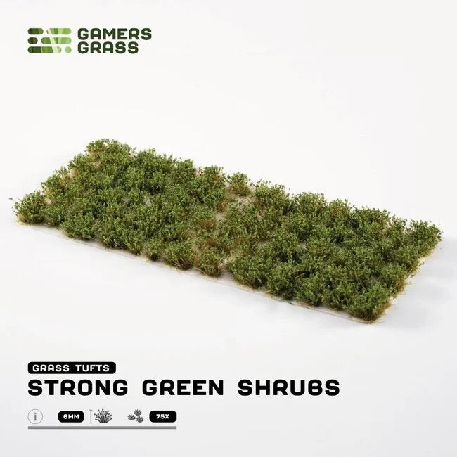 Strong Green Shrubs 6mm