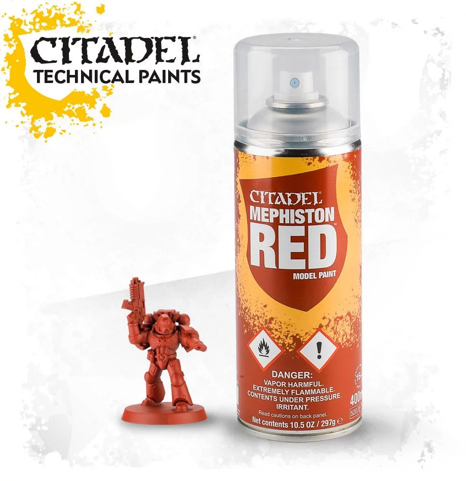 Mephiston Red Spray Primer - 400ml