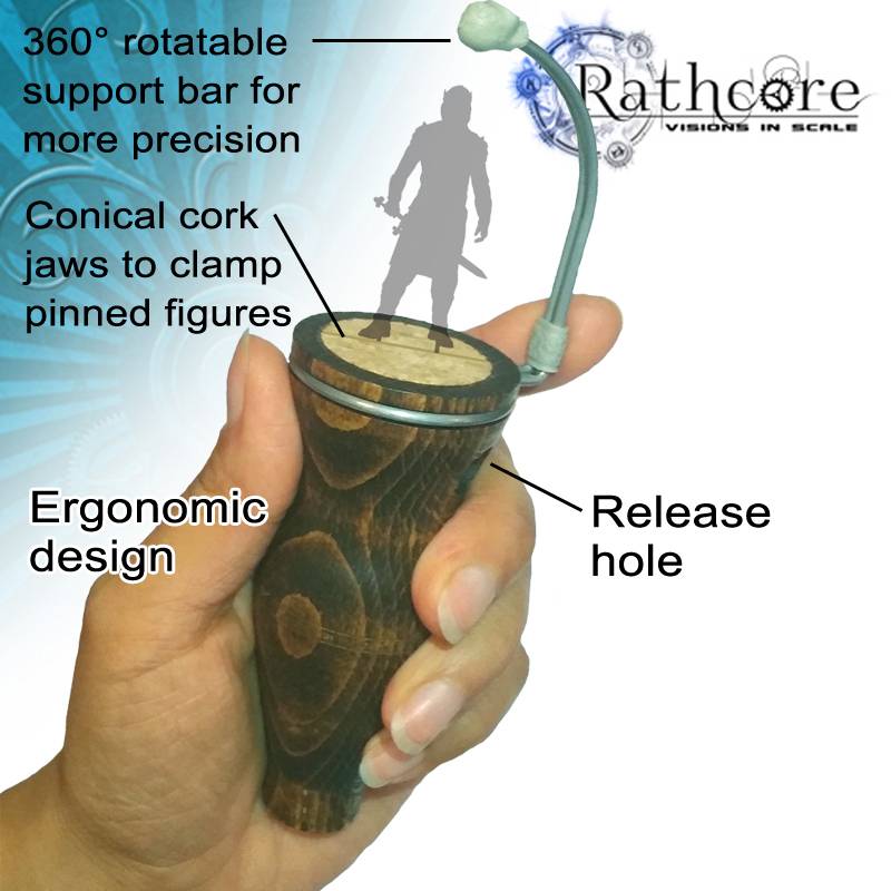 Rathcore Miniaturgriff V3 Dunkel - 70 mm