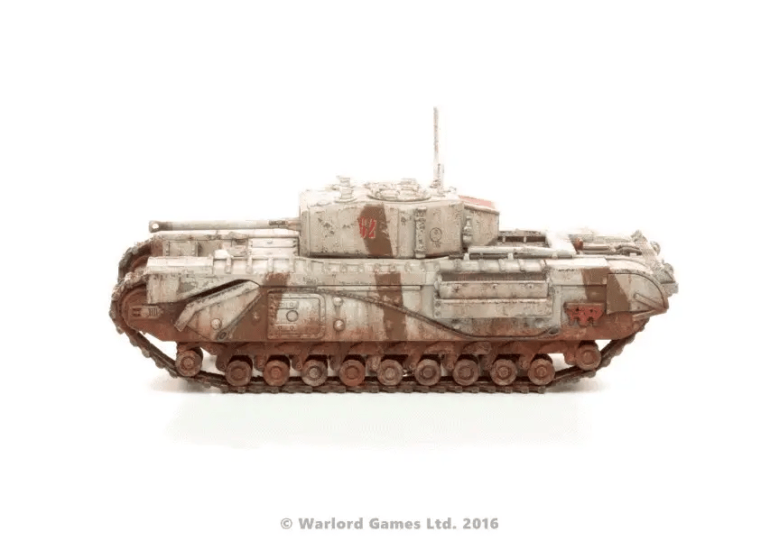 Churchill-Panzer (Kunststoff)