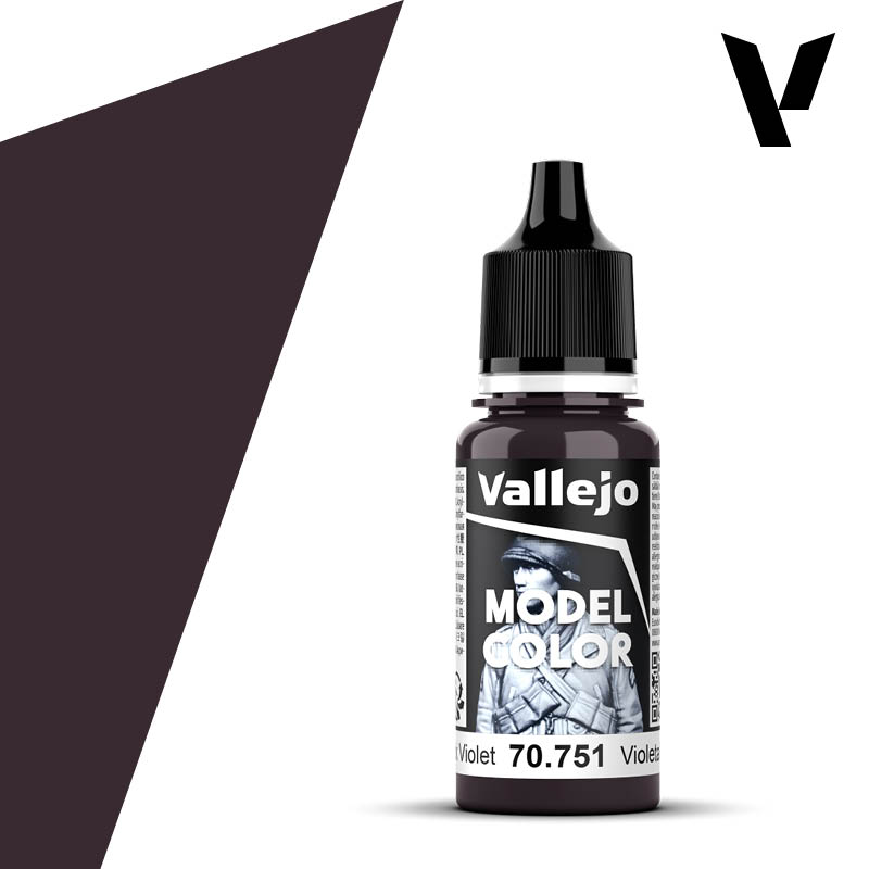 Model Color Black Violet - 18ml