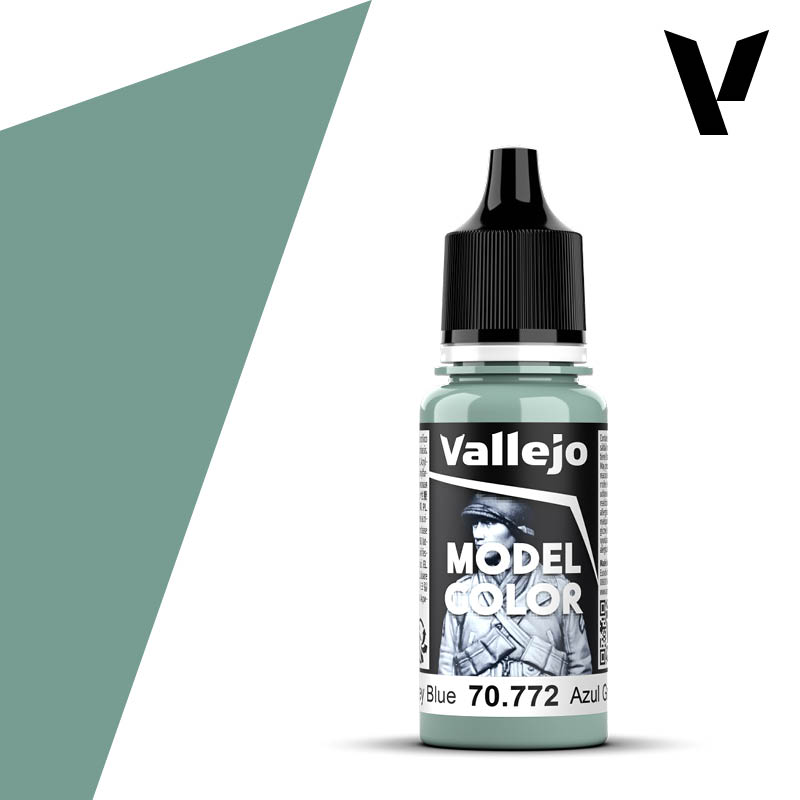 Model Color Mittelgrau Blau - 18ml