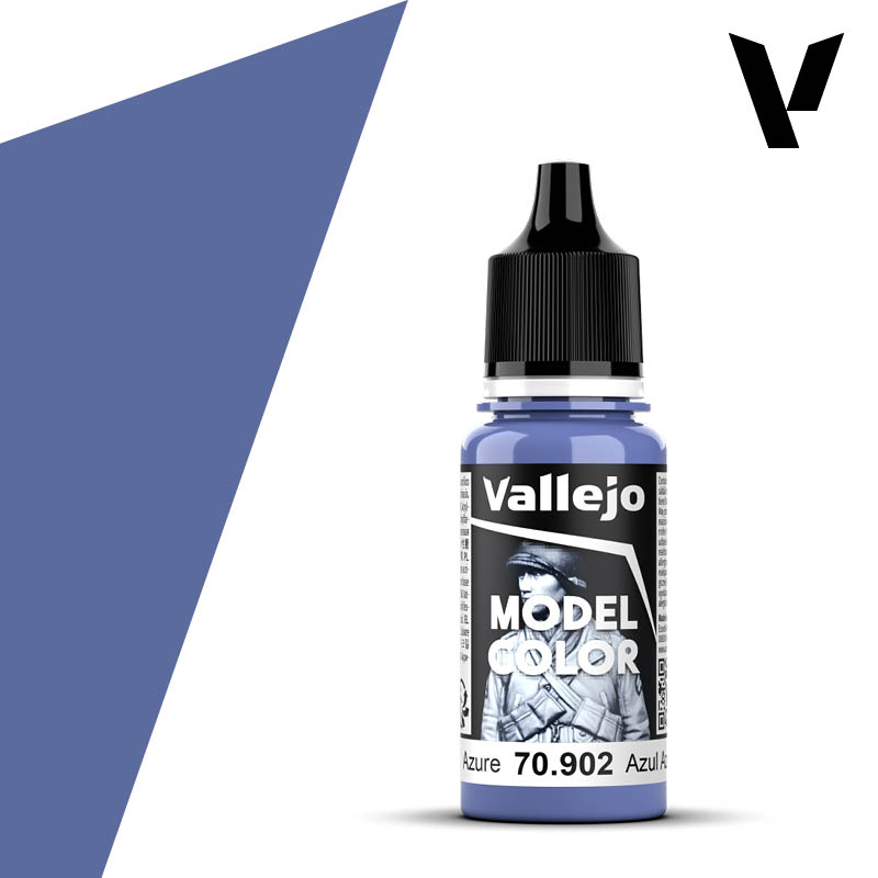 Modellfarbe Azurblau - 18ml