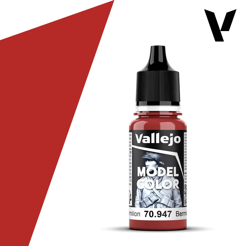 Model Color Dark Vermilion - 18ml