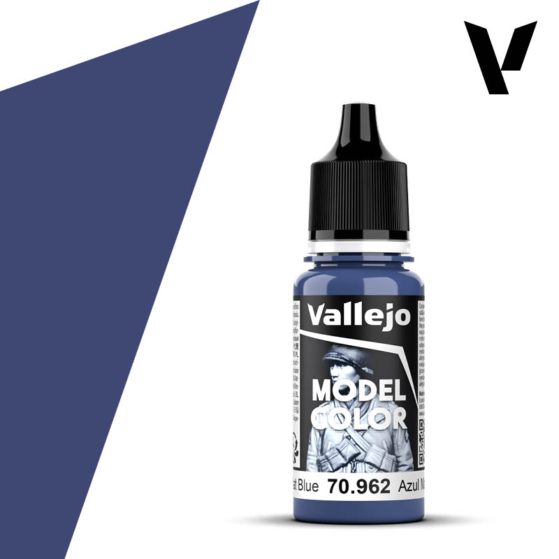 Modellfarbe Mattblau - 18ml