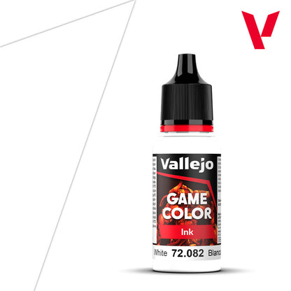 Game color ink White - 18ml