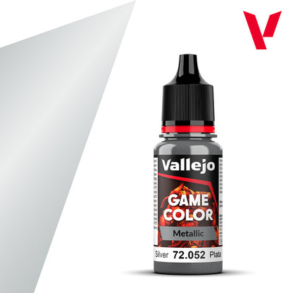 Game color metallic Silver - 18ml