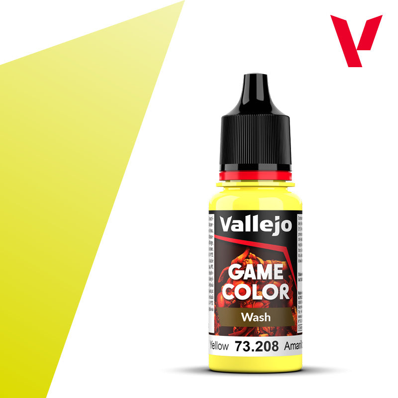 Game color wash Yellow - 18ml