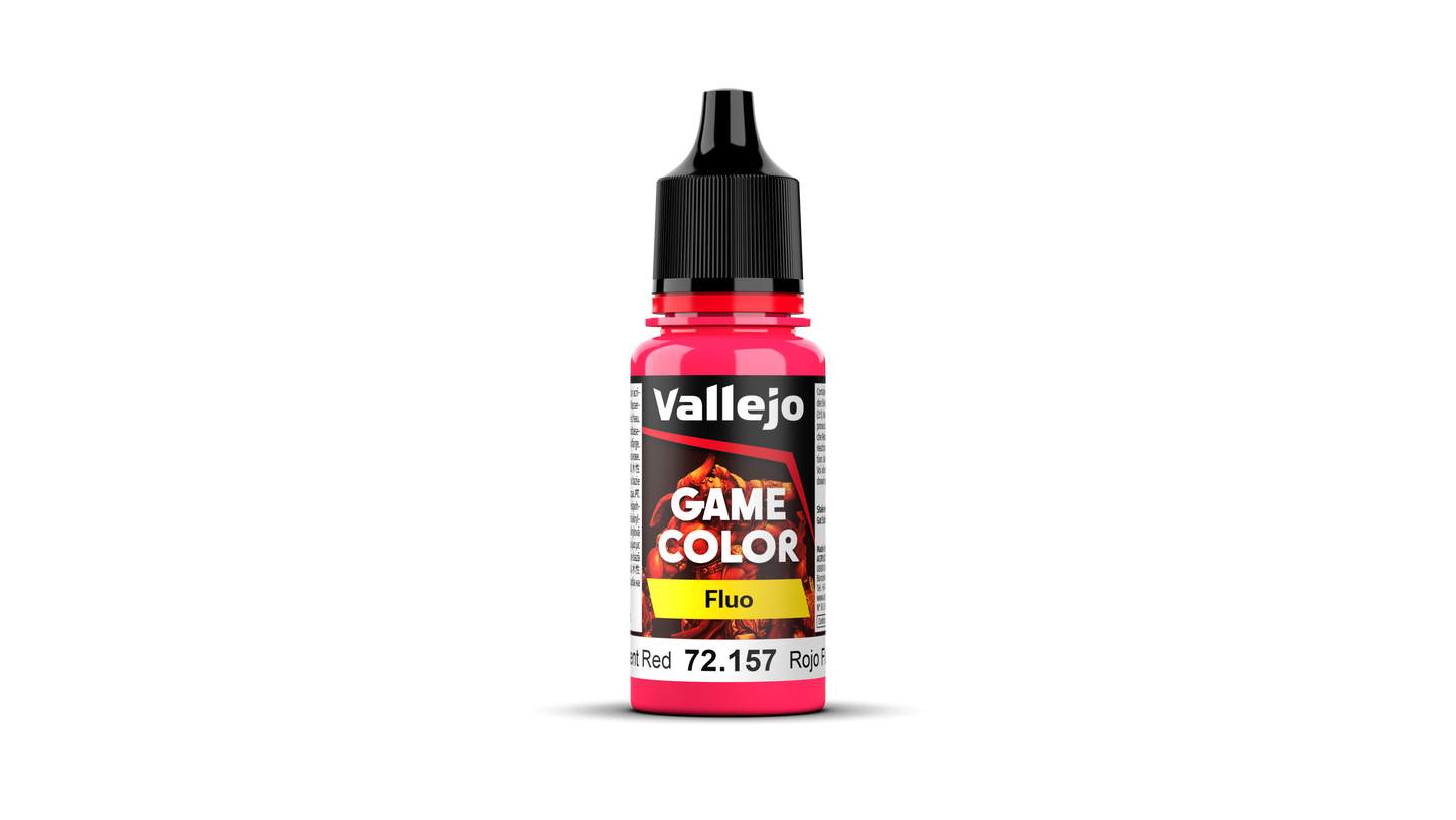 Game color Fluorescent Red - 18ml