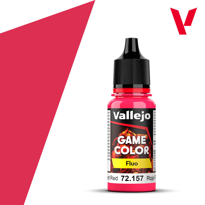 Game color Fluorescent Red - 18ml