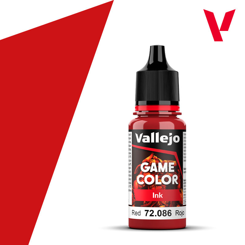 Game color ink Red - 18ml