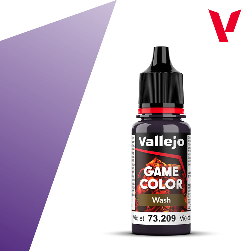 Game color wash Violet - 18ml