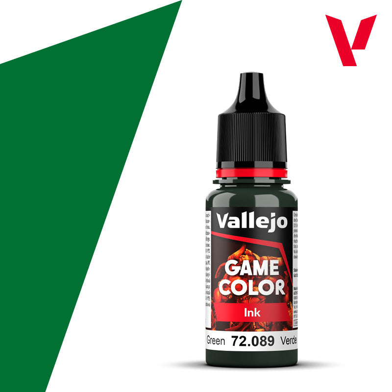 Game color ink Green - 18ml