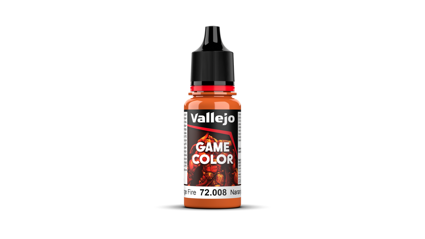 Game color Orange Fire - 18ml