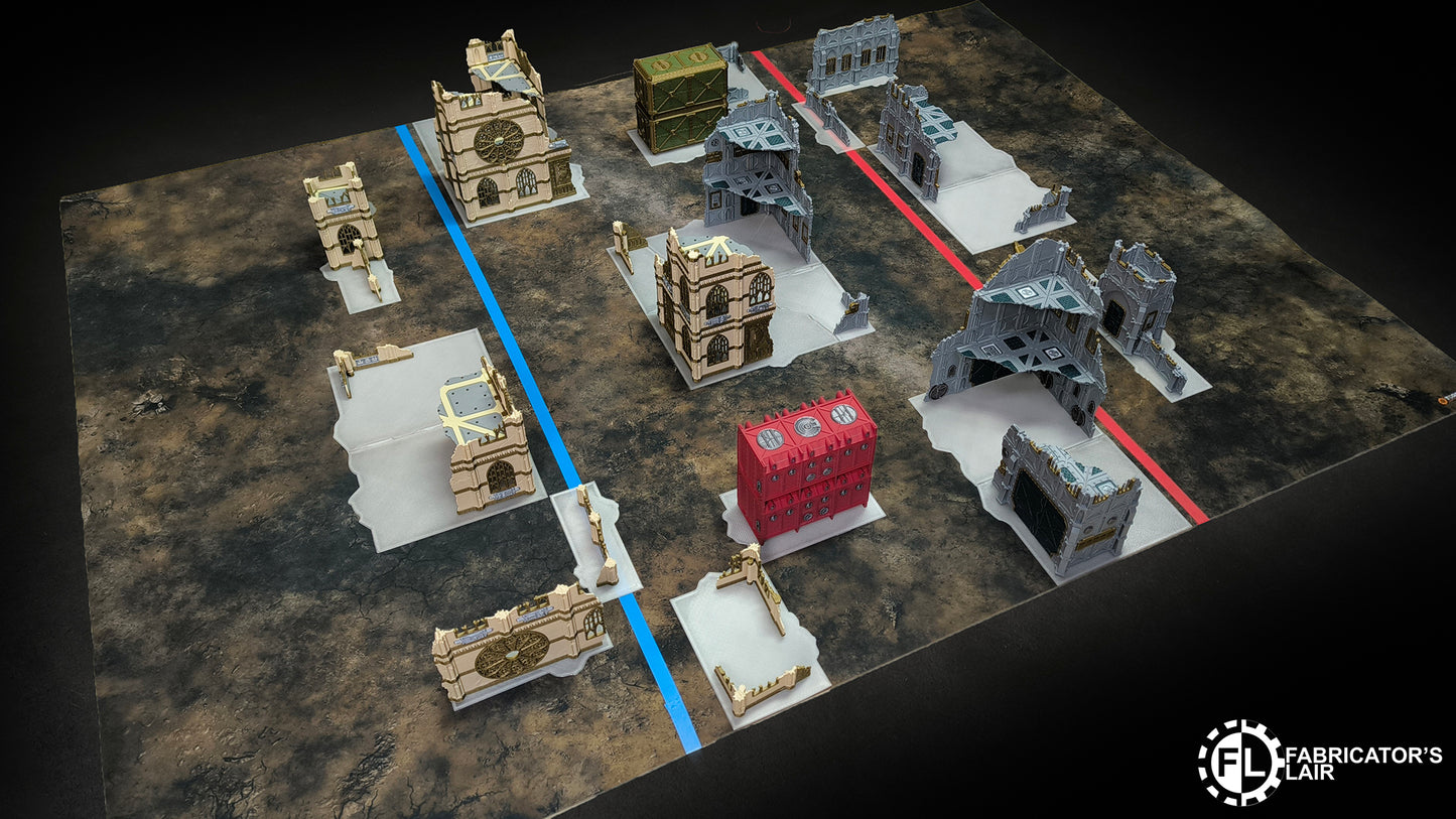 Foldable Terrain - Full Table - Industrial