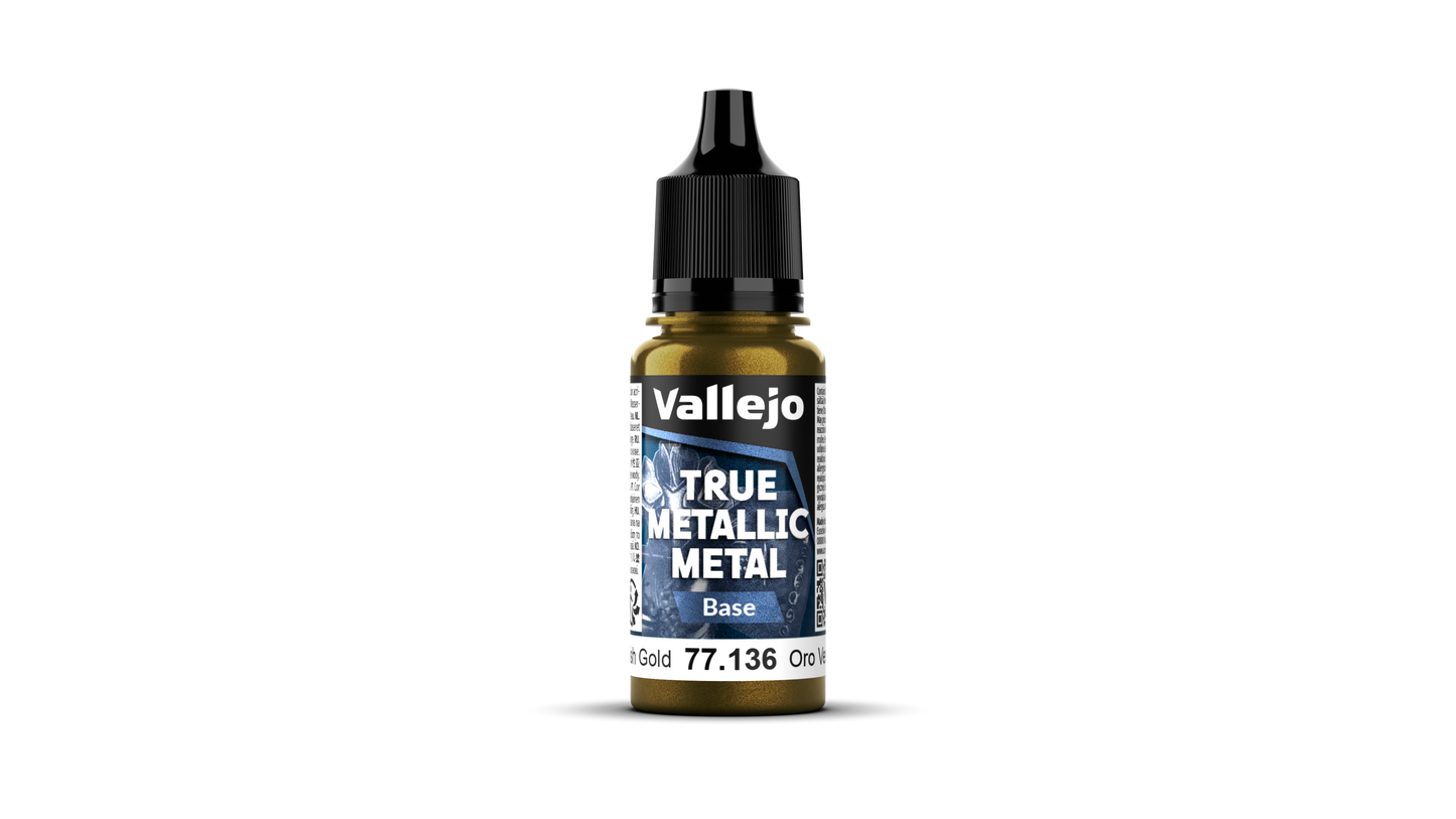 True Metallic Metal – Grünliches Gold (Basis) – 18 ml