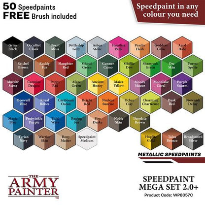 The Army Painter Speedpaint Mega Set 2.0 (45)