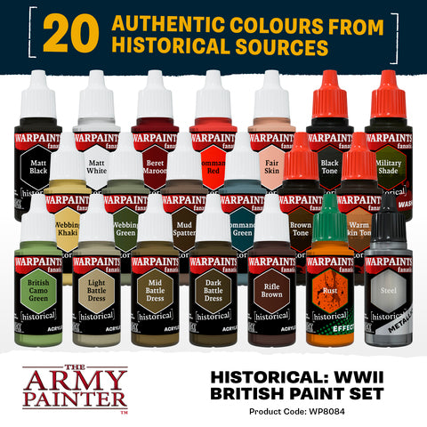 Warpaints Historical: WWII British Paint Set
