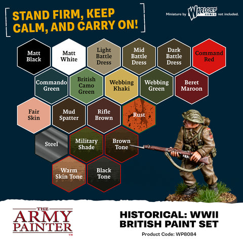 Warpaints Historical: WWII British Paint Set