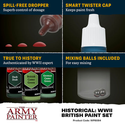 Warpaints Historical: WWII British Paint Set