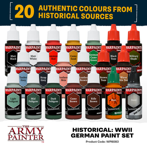 Warpaints Historical: Deutsches Farbset aus dem 2. Weltkrieg