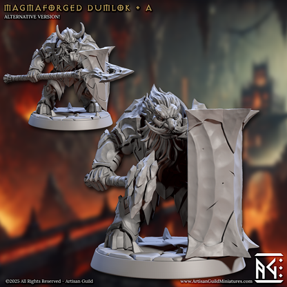 Magmageschmiedeter Dumlok