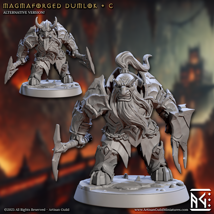 Magmageschmiedeter Dumlok