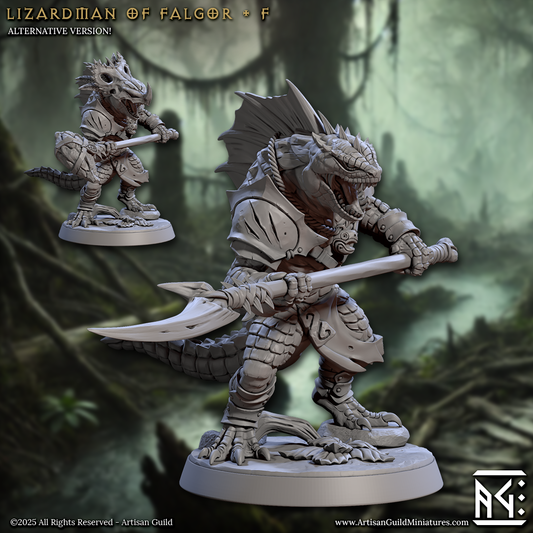 Lizardman of Falgor F