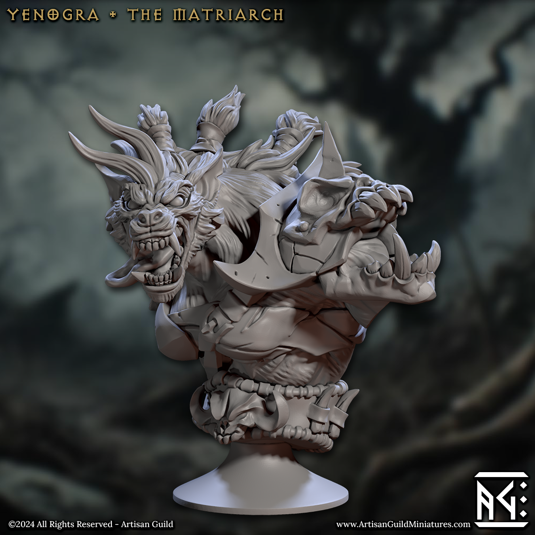 Yenogra Bust