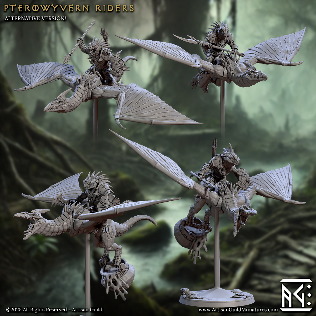PteroWyvern-Reiter-Set