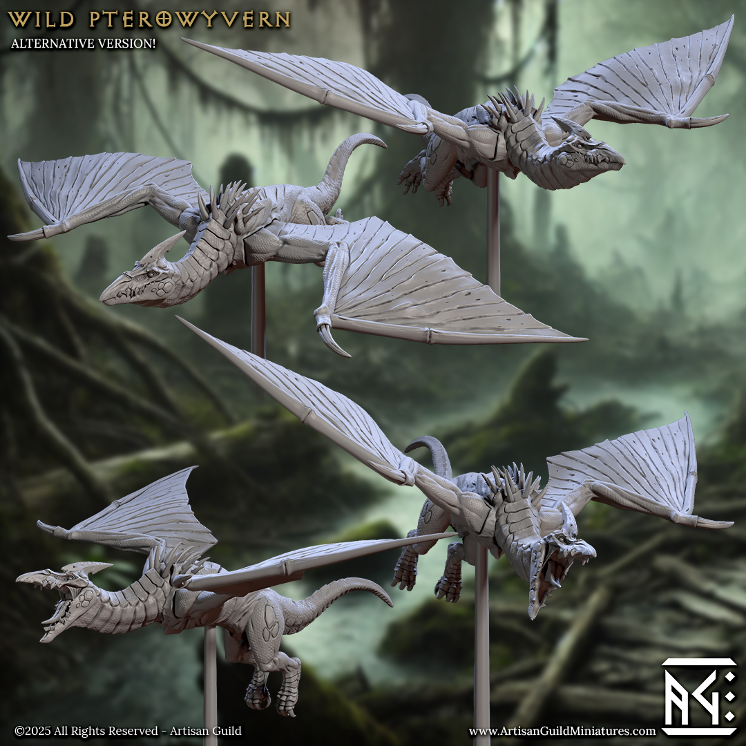 PteroWyvern-Reiter-Set