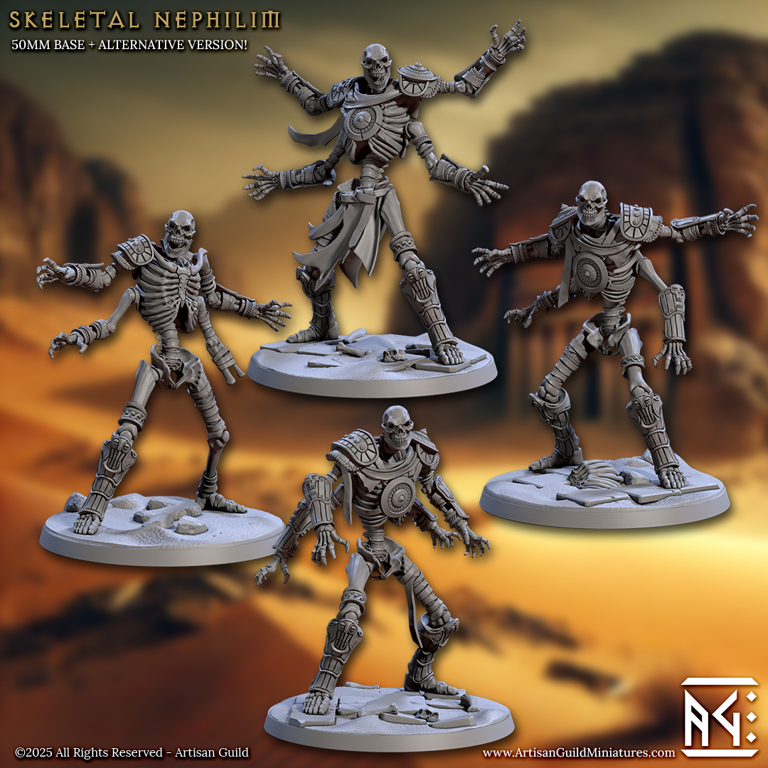 Skelett-Nephilim-Set