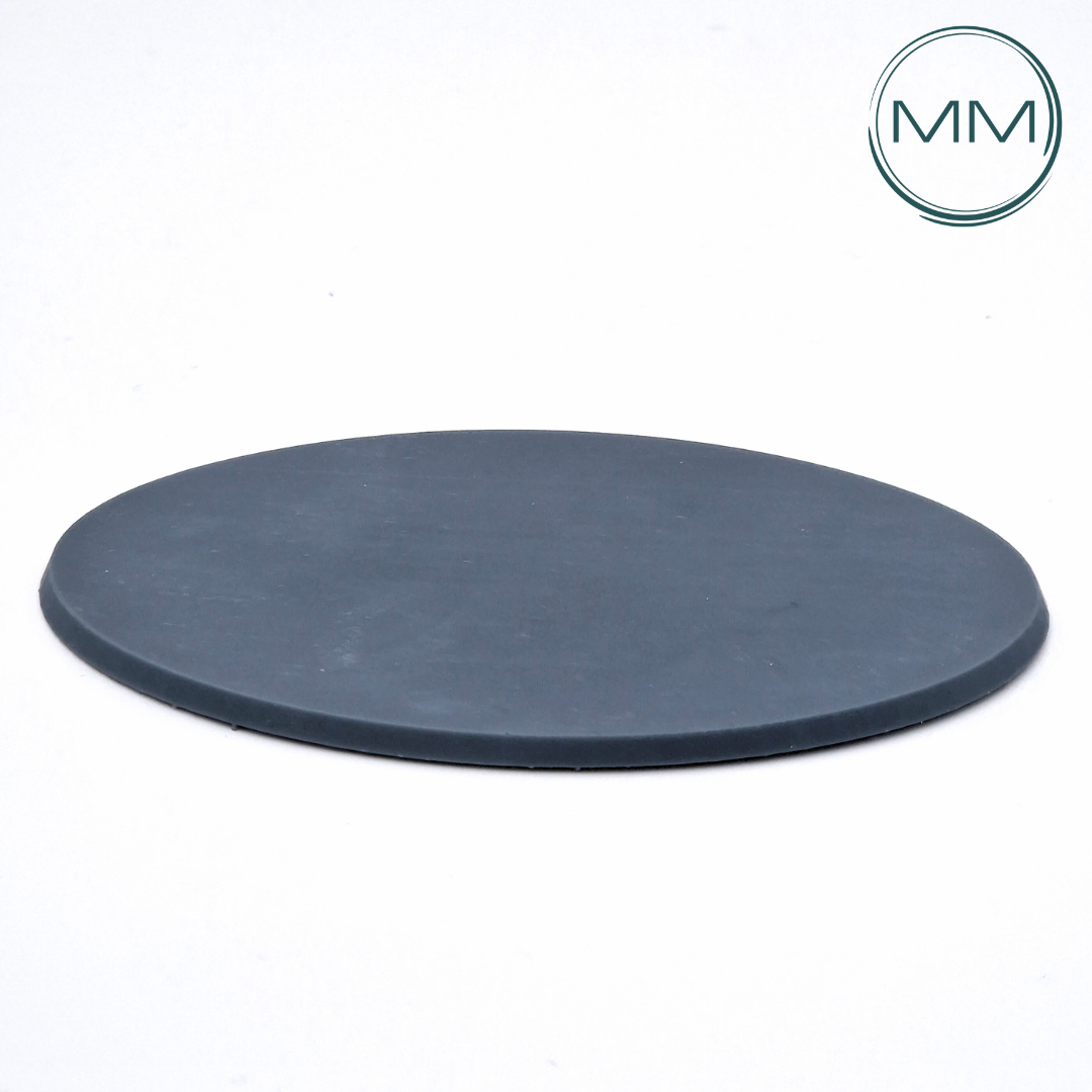 100mm x 70mm oval base