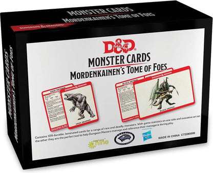 D&D Monster Cards - Mordenkainen's Tome of Foes