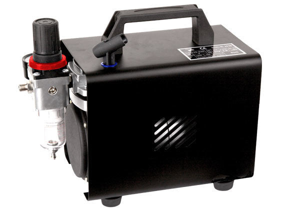 Airbrush mini piston compressor