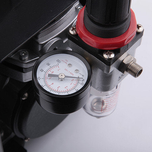 Airbrush mini piston compressor