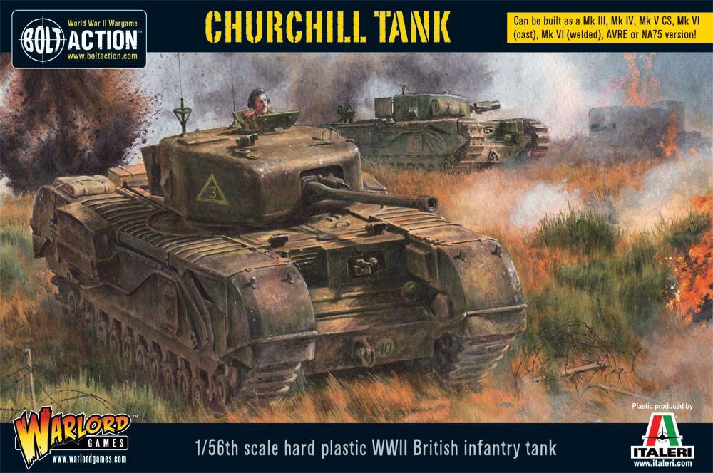 Churchill-Panzer (Kunststoff)
