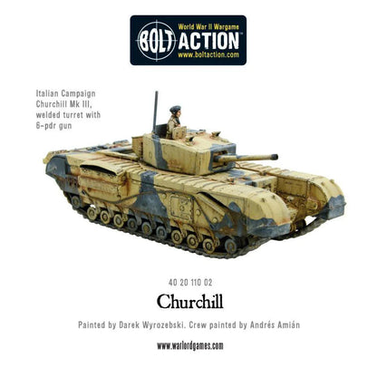 Churchill-Panzer (Kunststoff)