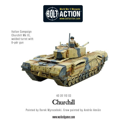 Churchill-Panzer (Kunststoff)
