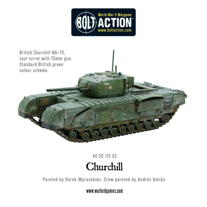 Churchill-Panzer (Kunststoff)