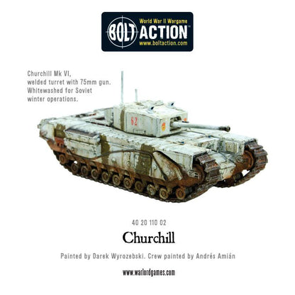 Churchill-Panzer (Kunststoff)