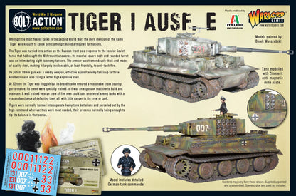 Tiger I Ausf. E Schwerer Panzer