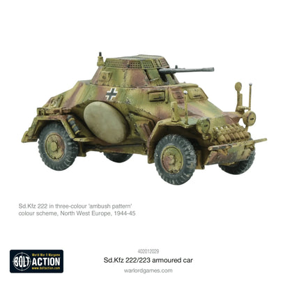 Sd.Kfz 222/223 armored car