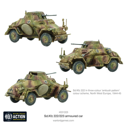 Sd.Kfz 222/223 armored car