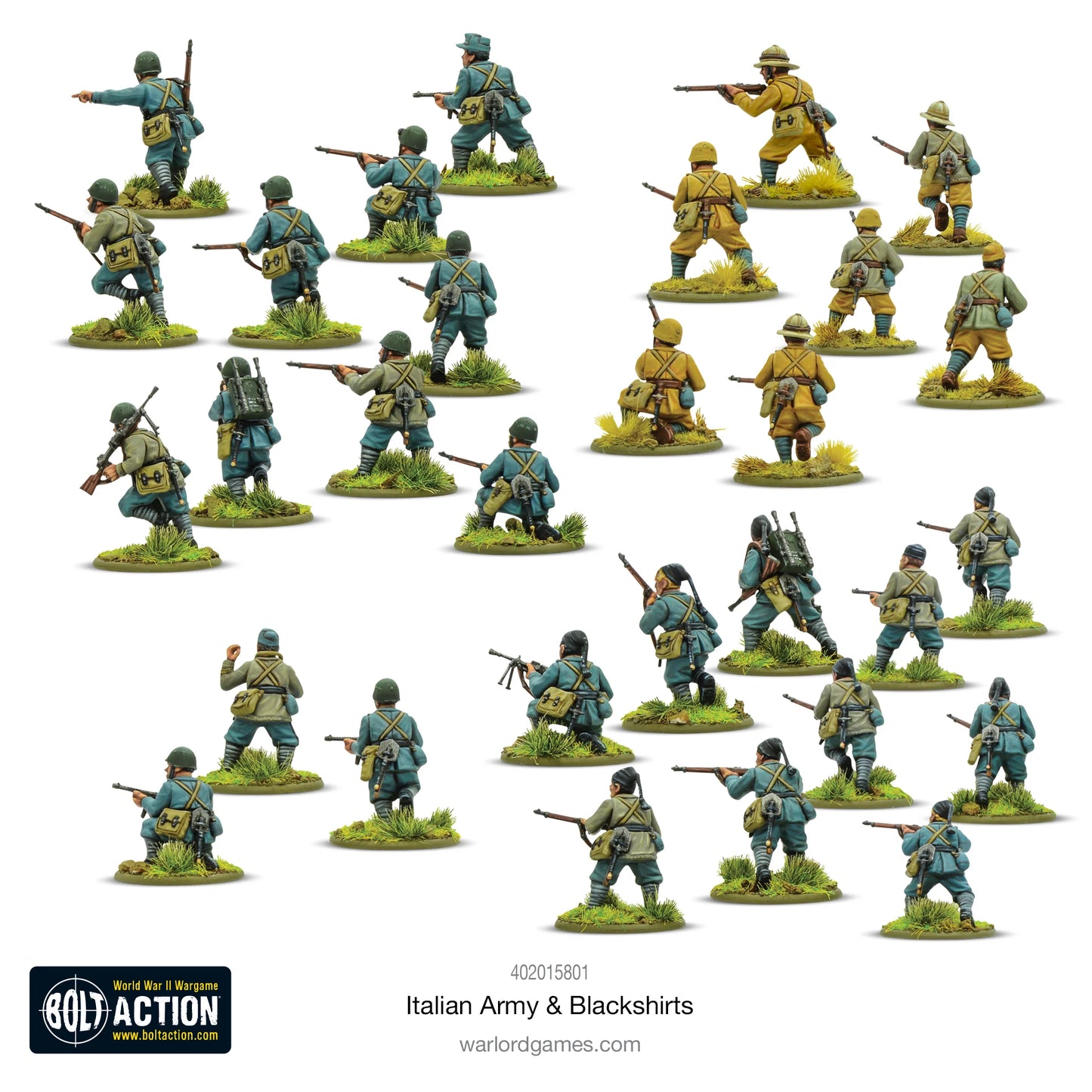 Italienische Armee und Schwarzhemden