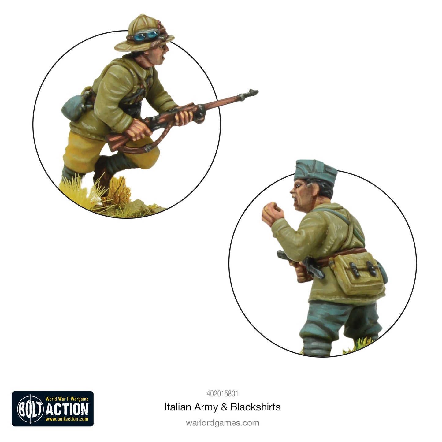 Italienische Armee und Schwarzhemden