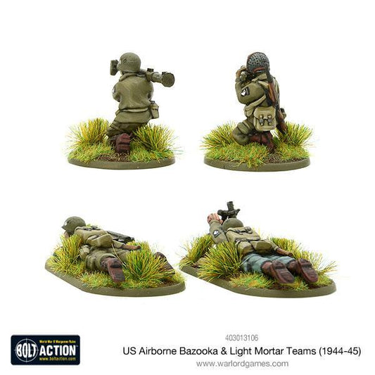 US Airborne Bazooka & light mortar teams